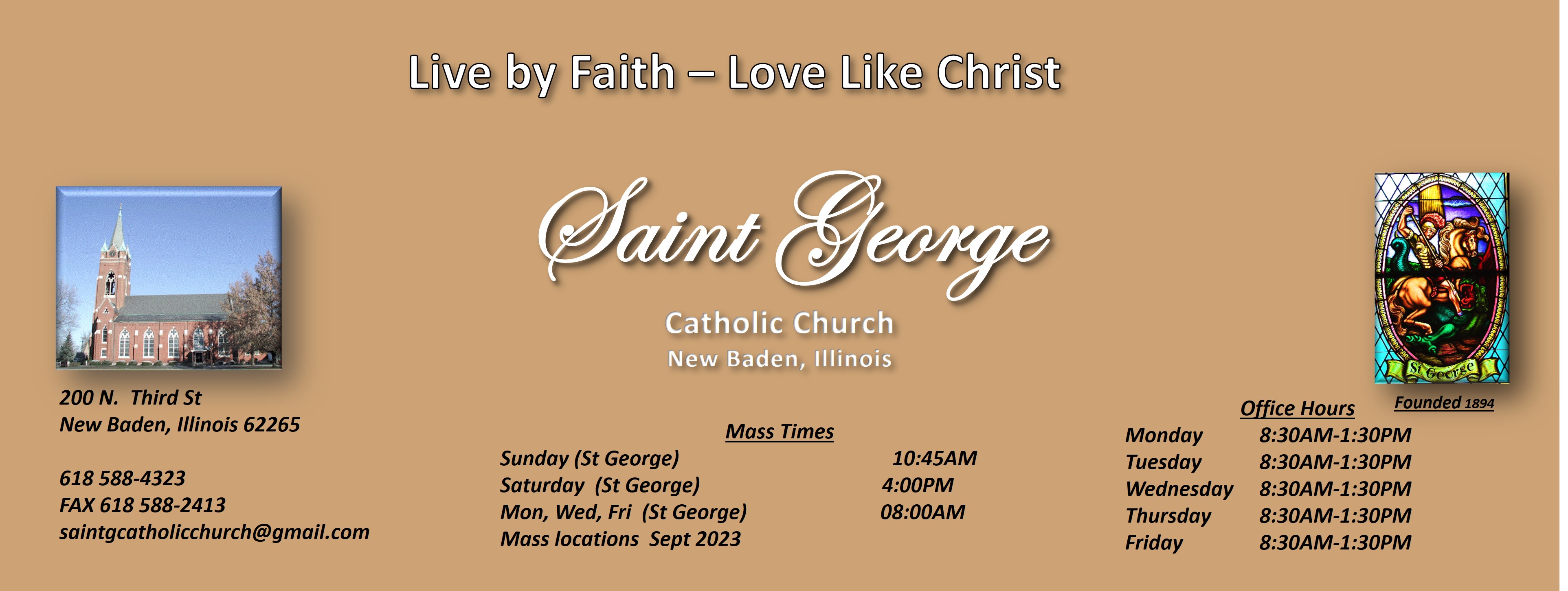 St George home page header image